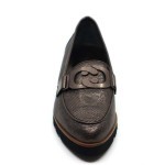 Clair de Lune mocassin brons leder ME617